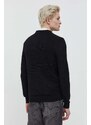 HUGO maglione in misto lana uomo colore nero