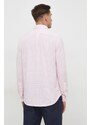 Polo Ralph Lauren camicia in cotone uomo colore rosa