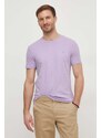 Polo Ralph Lauren t-shirt in cotone uomo colore violetto