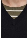 Sisley maglione uomo colore nero