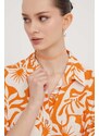 Billabong camicia donna colore arancione