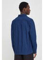 G-Star Raw camicia in cotone uomo colore blu navy