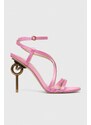 Pinko sandali SD0017 T001 O99 colore rosa Sunny 03 Satin
