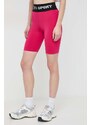PLEIN SPORT pantaloncini donna colore rosa