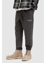 AllSaints pantaloni da jogging in cotone UNDERGROUND colore grigio