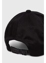 EA7 Emporio Armani berretto da baseball in cotone colore nero
