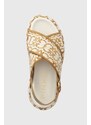 Pinko sandali SD0061 T006 N63 donna colore beige Flores 07