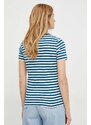 United Colors of Benetton t-shirt in cotone donna colore blu navy