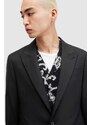 AllSaints blazer con aggiunta di lana Dima colore nero