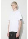 Wood Wood t-shirt in cotone Bobby Double Logo uomo colore bianco 12345701.2512