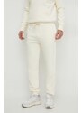 Polo Ralph Lauren pantaloni da jogging in cotone colore beige