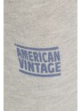 American Vintage joggers colore grigio