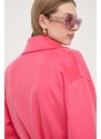 Patrizia Pepe cappotto in lana colore rosa