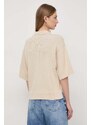 Armani Exchange maglione donna colore beige