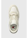 Tommy Jeans sneakers TJW RETRO BASKET TONAL LOGO colore beige EN0EN02483