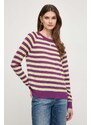 MAX&Co. maglione in lana donna colore violetto