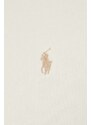 Polo Ralph Lauren felpa in cotone uomo colore beige