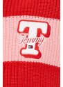Tommy Jeans cardigan donna colore rosso