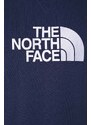 The North Face felpa in cotone M Drew Peak Crew Light uomo colore blu navy con applicazione NF0A4T1E8K21
