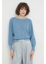 Sisley maglione donna colore blu