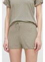 United Colors of Benetton shorts lounge colore verde