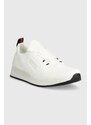 Tommy Jeans sneakers TJM ELEVATED RUNNER KNITTED colore bianco EM0EM01382
