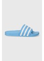 adidas Originals ciabatte slide Adilette donna colore blu IE3049