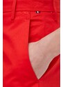 Tommy Hilfiger pantaloncini donna colore rosso