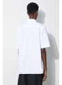 Fred Perry camicia in cotone Oxford Shirt uomo colore bianco M5503.100
