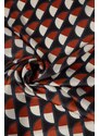 Sisley sciarpa donna colore rosso