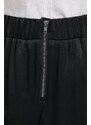 Sisley pantaloni donna colore nero