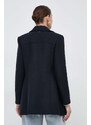 Morgan cappotto in lana colore blu navy