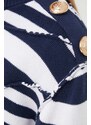 Silvian Heach maglione in cotone colore blu navy
