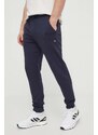 Napapijri pantaloni da jogging in cotone colore blu navy