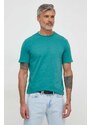 Desigual t-shirt in cotone uomo colore verde