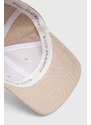 Levi's berretto da baseball colore beige con applicazione