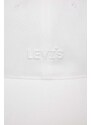 Levi's berretto da baseball colore bianco