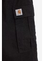 Carhartt WIP Pantalone JET CARGO in cotone nero