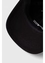 Gestuz berretto da baseball in cotone colore nero con applicazione