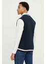 Tommy Jeans gilet colore blu navy