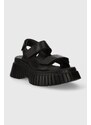 Camper sandali in pelle BCN donna colore nero K201511.005