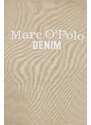 Marc O'Polo felpa in cotone uomo colore beige con cappuccio