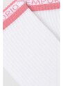 Emporio Armani Underwear calzini pacco da 2 donna colore bianco