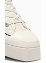 Converse scarpe da ginnastica Chuck 70 De Luxe Squared HI colore beige A06436C