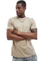 New Look - T-shirt girocollo grigio pietra-Neutro