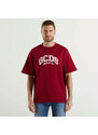 GCDS t-shirt logo bordeaux