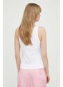 Moschino Jeans top donna colore bianco