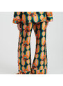 La DoubleJ Shorts & Pants gend - Pajama Pants Arcturus Blue Petrol L 100% Silk