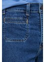 Levi's jeans 724 TAILORED donna colore blu navy