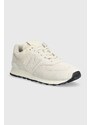 New Balance sneakers in pelle 574 colore beige U574BSB